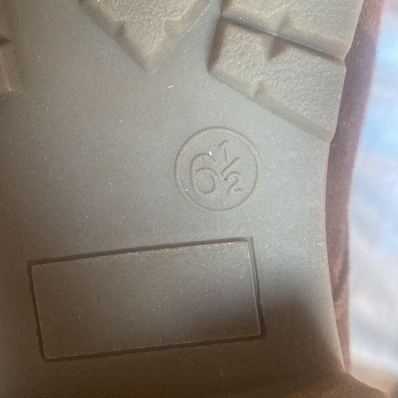 Brown combat boots - Picture 3 of 3